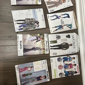 Sewing Patterns & Templates blueprints 8 pieces